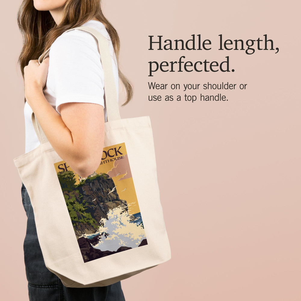 Minnesota, Split Rock Lighthouse on Lake Superior, Tote Bag Totes Lantern Press 
