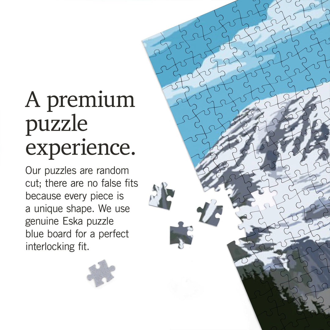 Mount Evans, Colorado, Marmots, Elevation, Jigsaw Puzzle Puzzle Lantern Press 