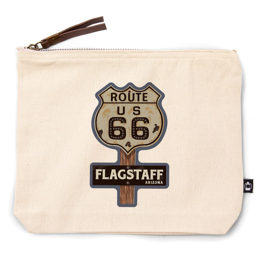 Mount Rainier National Park, Washington, Pacific Northwest Volcanoes, Organic Cotton Zipper Pouch, Go Bag Go Bag Lantern Press 