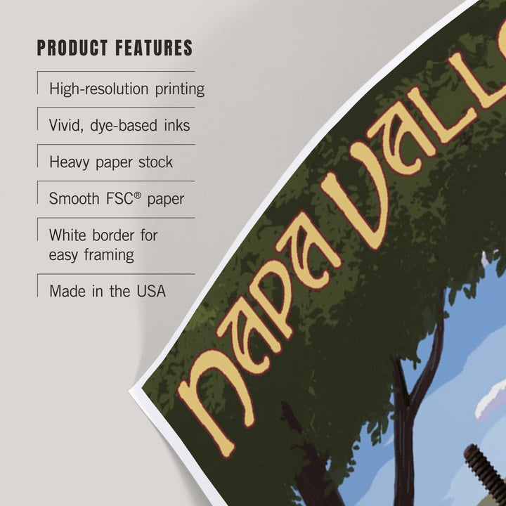 Napa Valley, California, Wine Grape Crushing, Art & Giclee Prints Art Lantern Press 