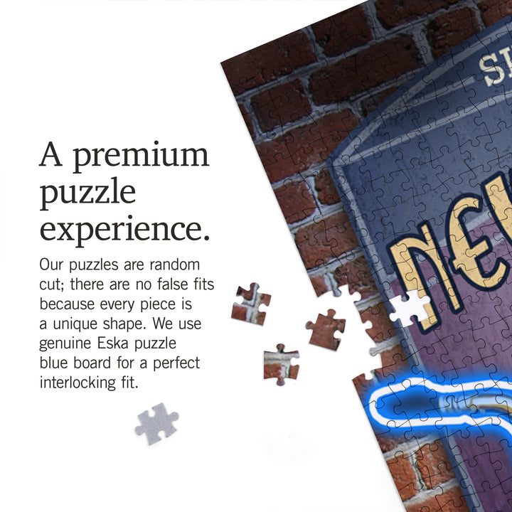 New Orleans, Louisiana, Jazz Club, Jigsaw Puzzle Puzzle Lantern Press 