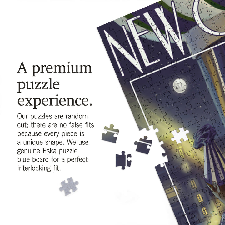 New Orleans, Louisiana, Mardi Gras, Jigsaw Puzzle Puzzle Lantern Press 