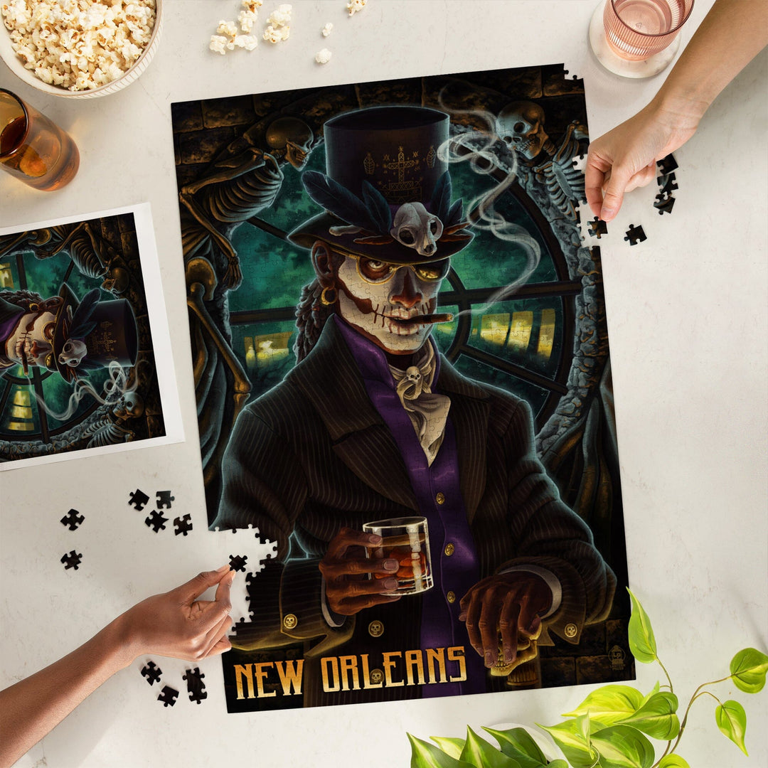 New Orleans, Louisiana, Voodoo, Jigsaw Puzzle Puzzle Lantern Press 