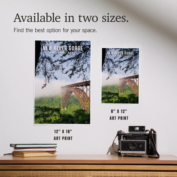 New River Gorge National Park, West Virginia, Photography, Art & Giclee Prints Art Lantern Press 