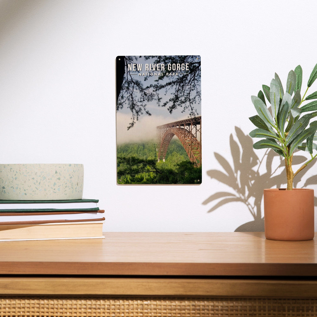 New River Gorge National Park, West Virginia, Photography, Wood Signs and Postcards Wood Lantern Press 