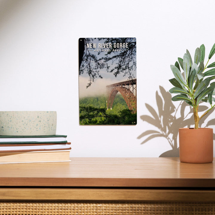 New River Gorge National Park, West Virginia, Photography, Wood Signs and Postcards Wood Lantern Press 