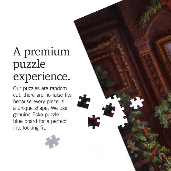 New York, Christmas Morning, Jigsaw Puzzle Puzzle Lantern Press 