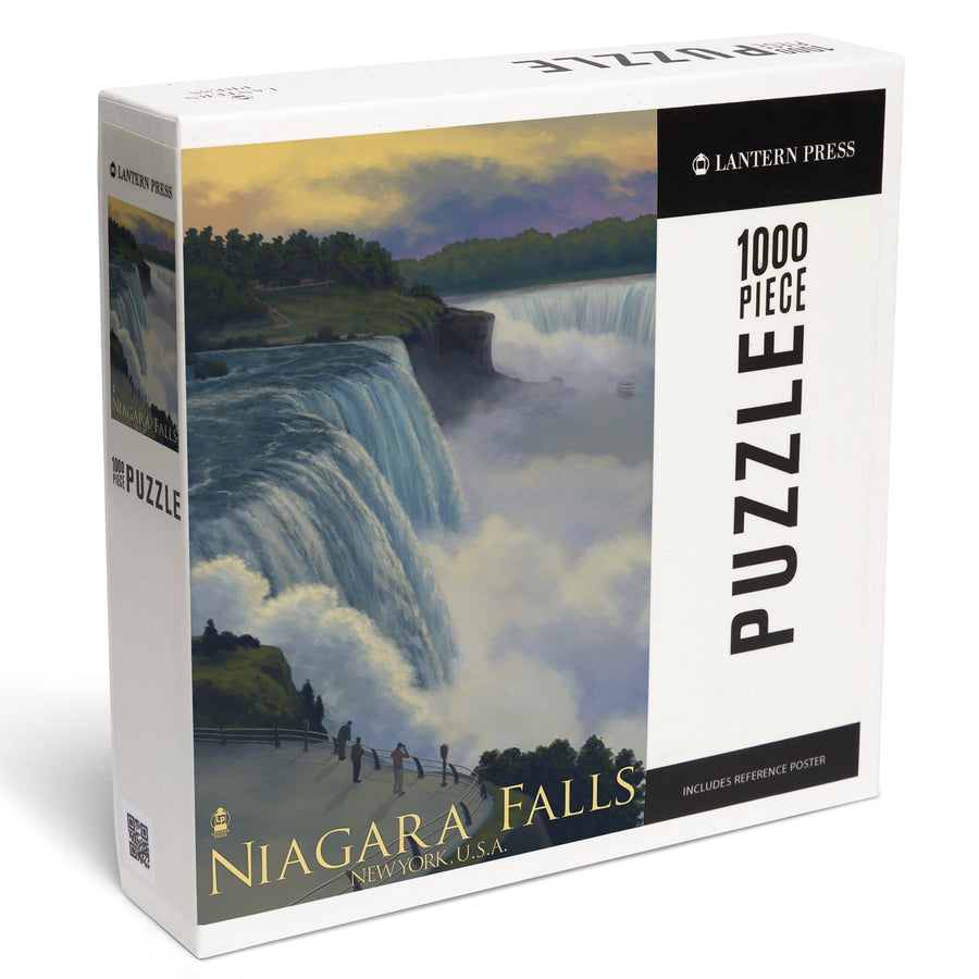 Niagara Falls, New York, Jigsaw Puzzle Puzzle Lantern Press 