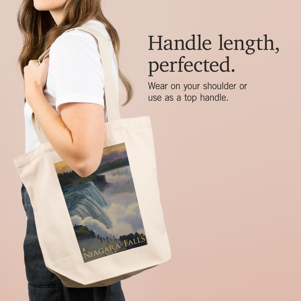 Niagara Falls, New York, Tote Bag Totes Lantern Press 