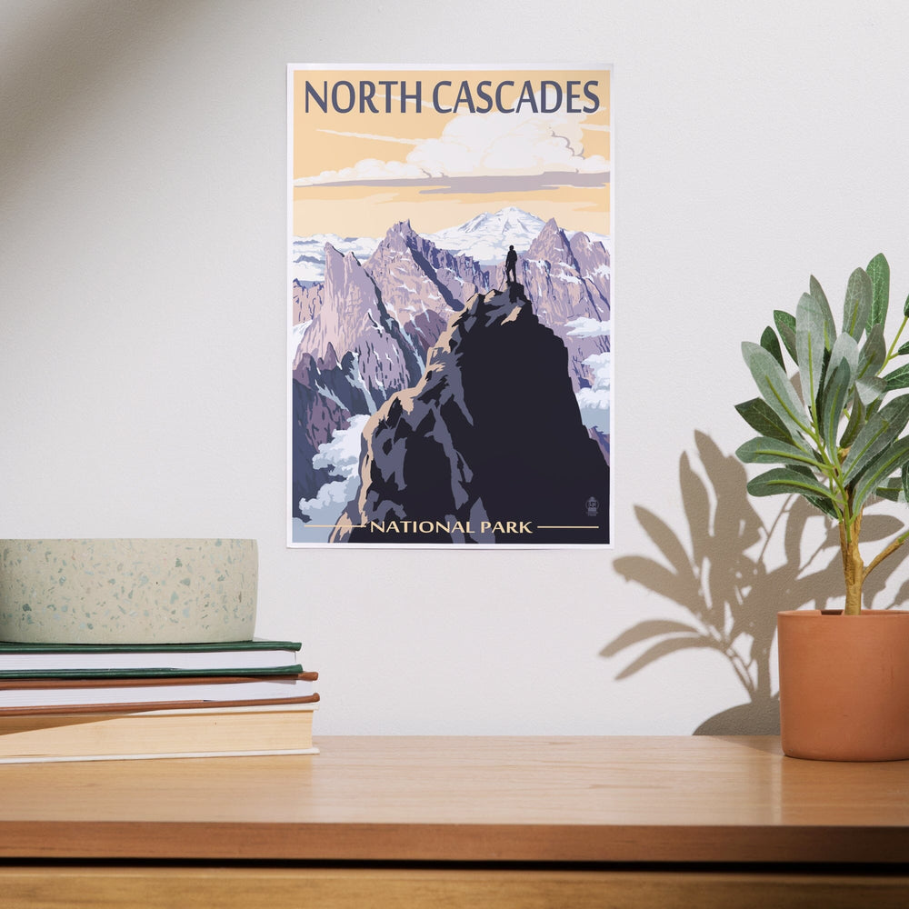 North Cascades National Park, Washington, Mountain Peaks, Art & Giclee Prints Art Lantern Press 