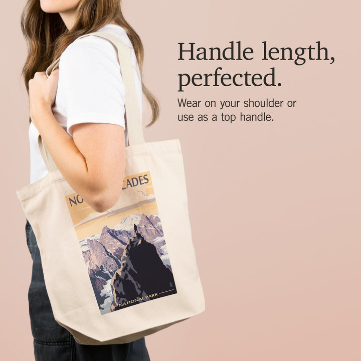North Cascades National Park, Washington, Mountain Peaks, Tote Bag Totes Lantern Press 