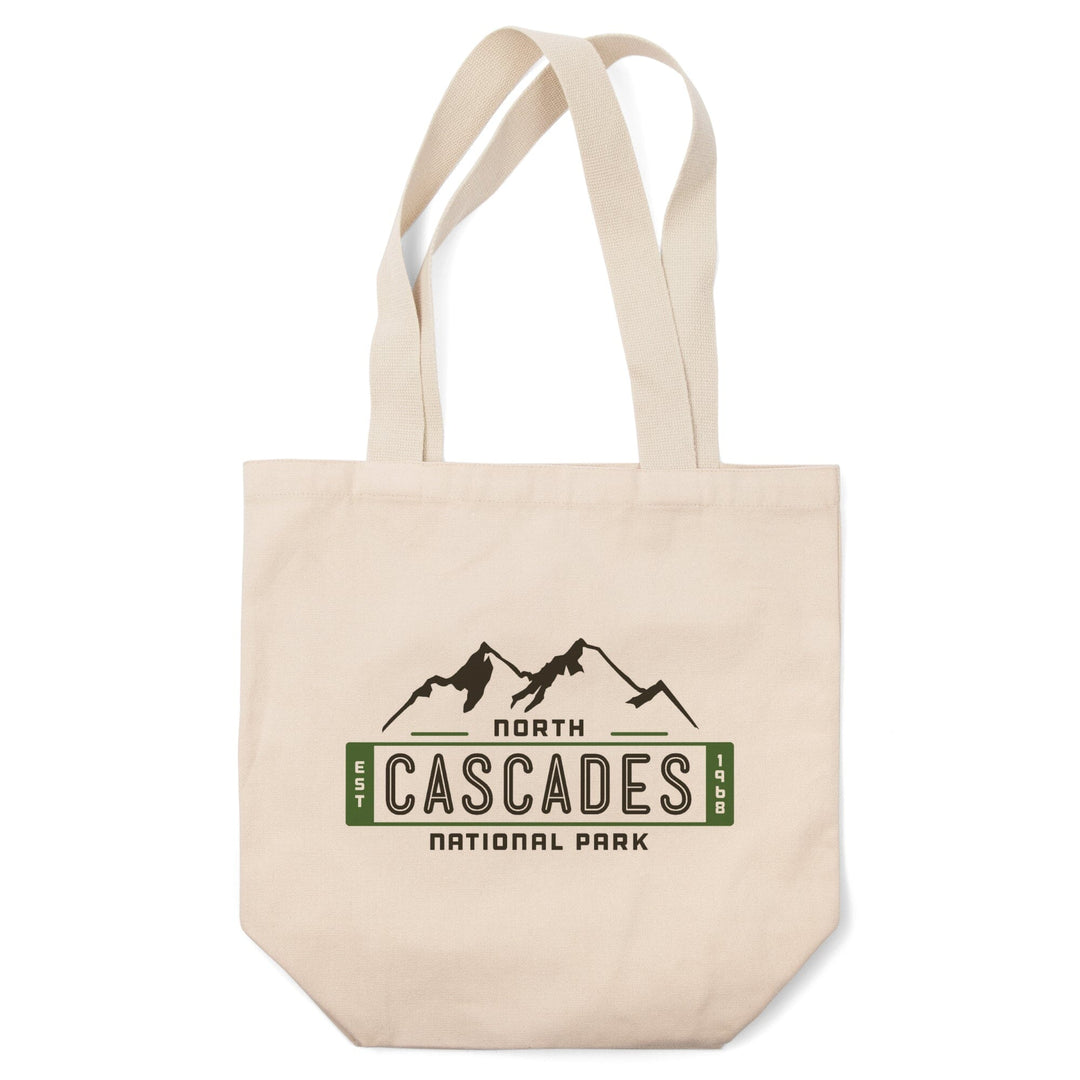 North Cascades National Park, Washington, Mountain, , Vector, Tote Bag Totes Lantern Press 