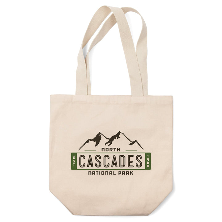 North Cascades National Park, Washington, Mountain, , Vector, Tote Bag Totes Lantern Press 
