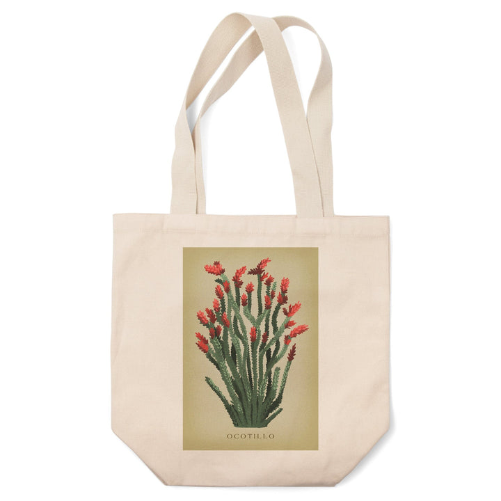 Ocotillo, Vintage Flora, Tote Bag Totes Lantern Press 