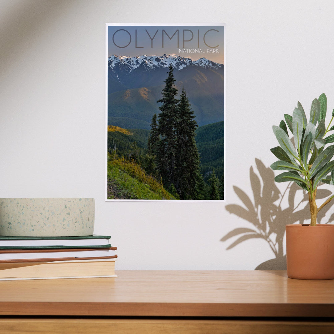 Olympic National Park, Washington, Hurricane Ridge, Art & Giclee Prints Art Lantern Press 