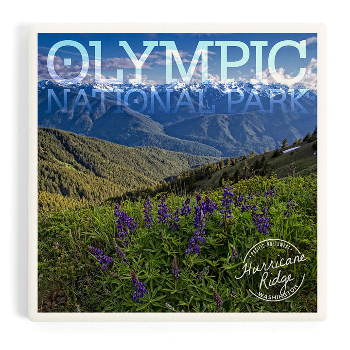 Olympic National Park, Washington, Hurricane Ridge, Deer Park, Lupine Press, Coasters Coasters Lantern Press 