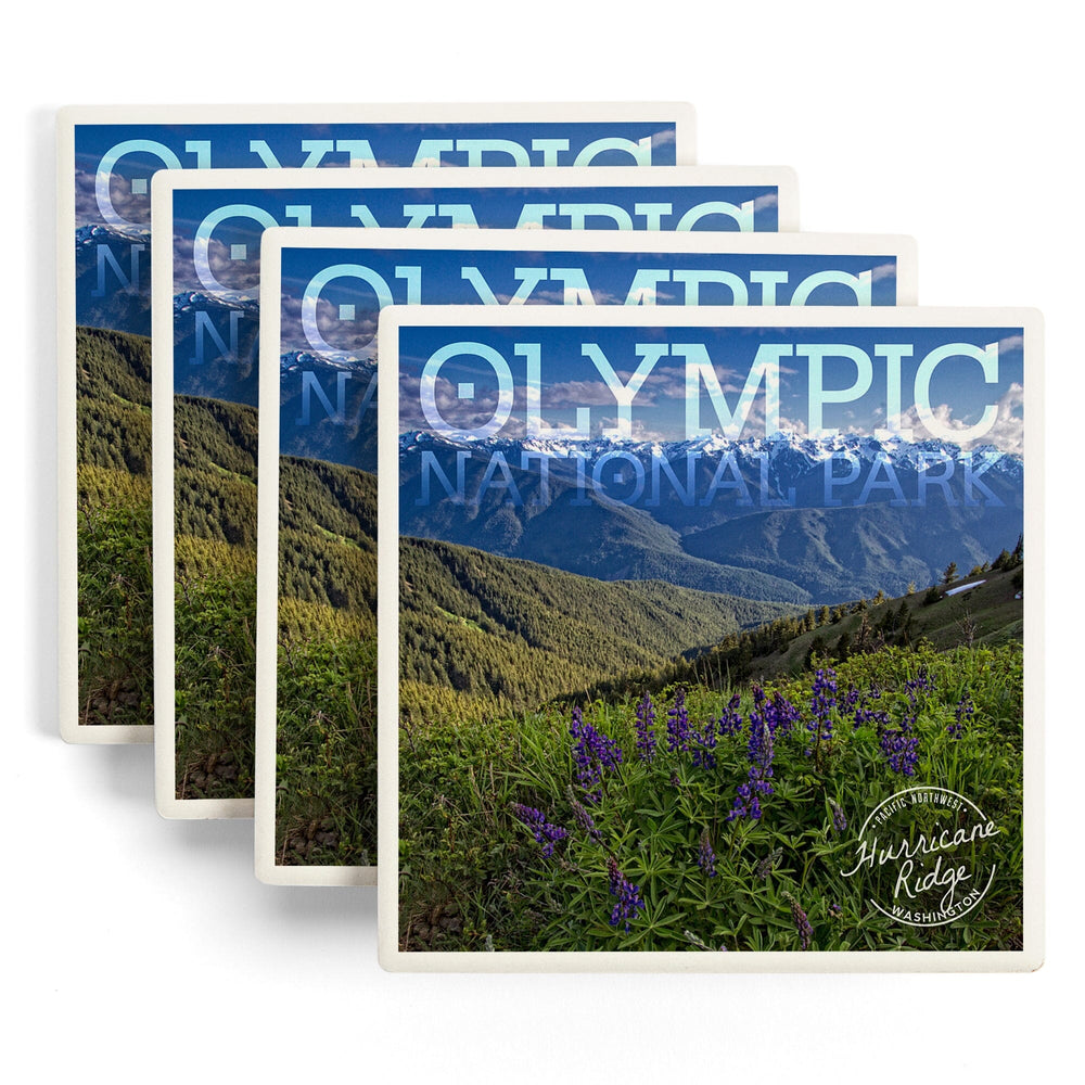 Olympic National Park, Washington, Hurricane Ridge, Deer Park, Lupine Press, Coasters Coasters Lantern Press 