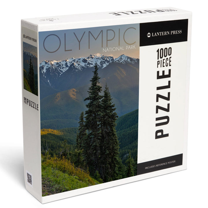 Olympic National Park, Washington, Hurricane Ridge, Jigsaw Puzzle Puzzle Lantern Press 
