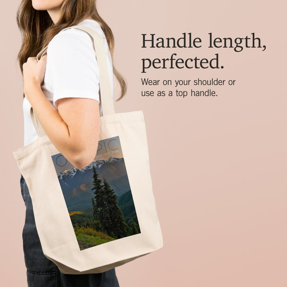 Olympic National Park, Washington, Hurricane Ridge, Tote Bag Totes Lantern Press 