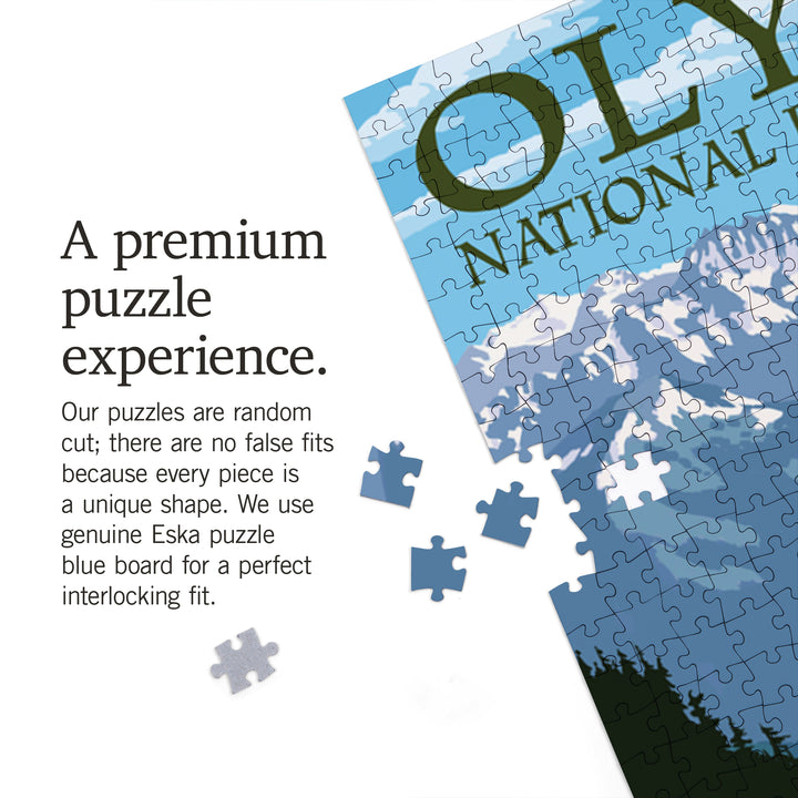 Olympic National Park, Washington, Marmots, Jigsaw Puzzle Puzzle Lantern Press 