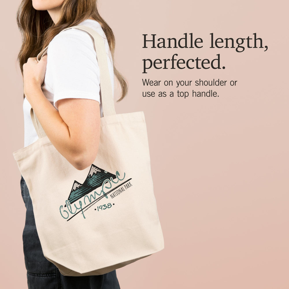 Olympic National Park, Washington, Mountains,, Tote Bag Totes Lantern Press 