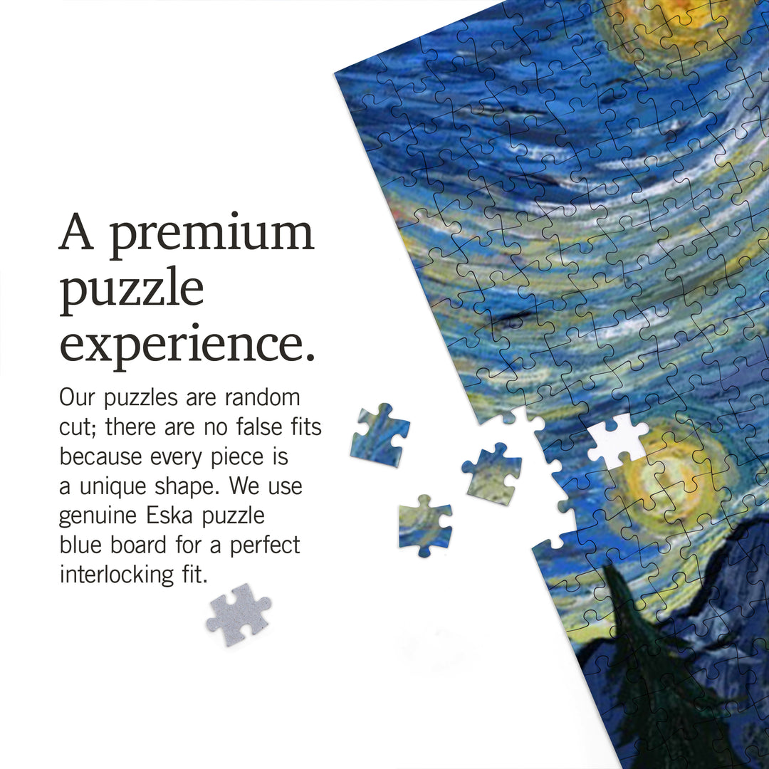 Olympic National Park, Washington, Starry Night National Park Series, Jigsaw Puzzle Puzzle Lantern Press 