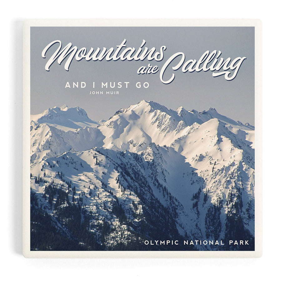 Olympic National Park, Washington, The Mountains are Calling, John Muir Press, Coasters Coasters Lantern Press 