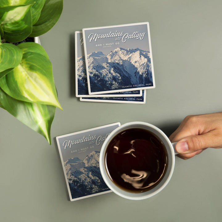 Olympic National Park, Washington, The Mountains are Calling, John Muir Press, Coasters Coasters Lantern Press 