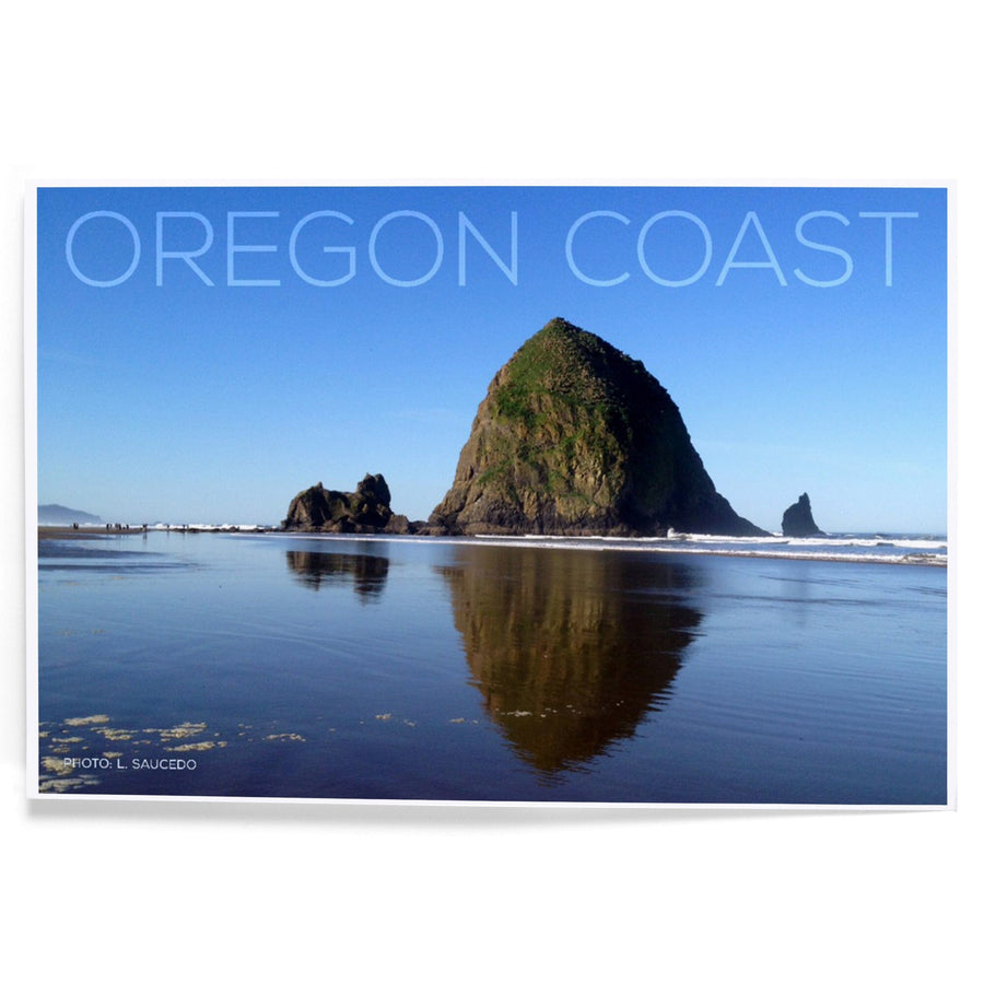 Oregon Coast, Haystack Rock, Art & Giclee Prints Art Lantern Press 
