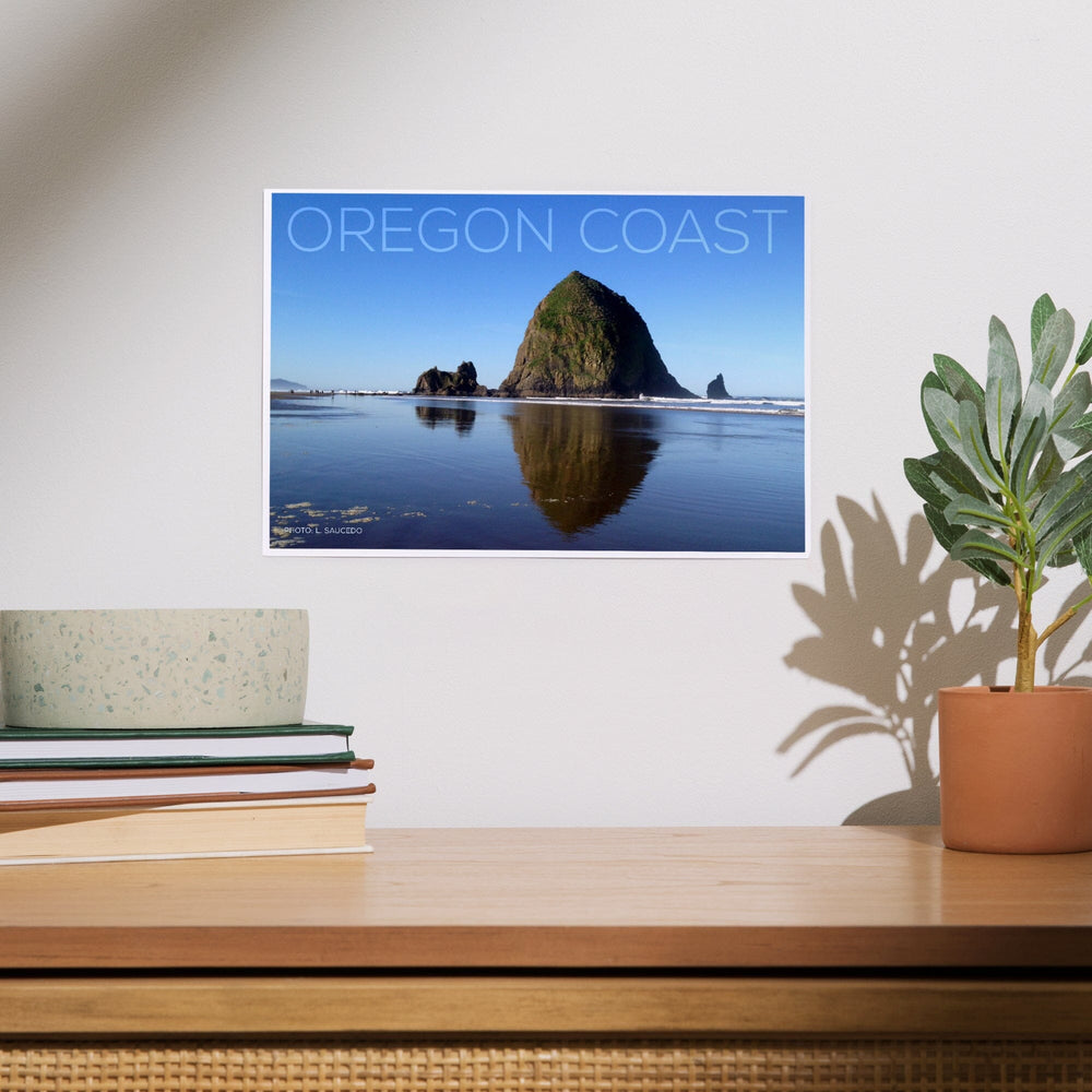 Oregon Coast, Haystack Rock, Art & Giclee Prints Art Lantern Press 