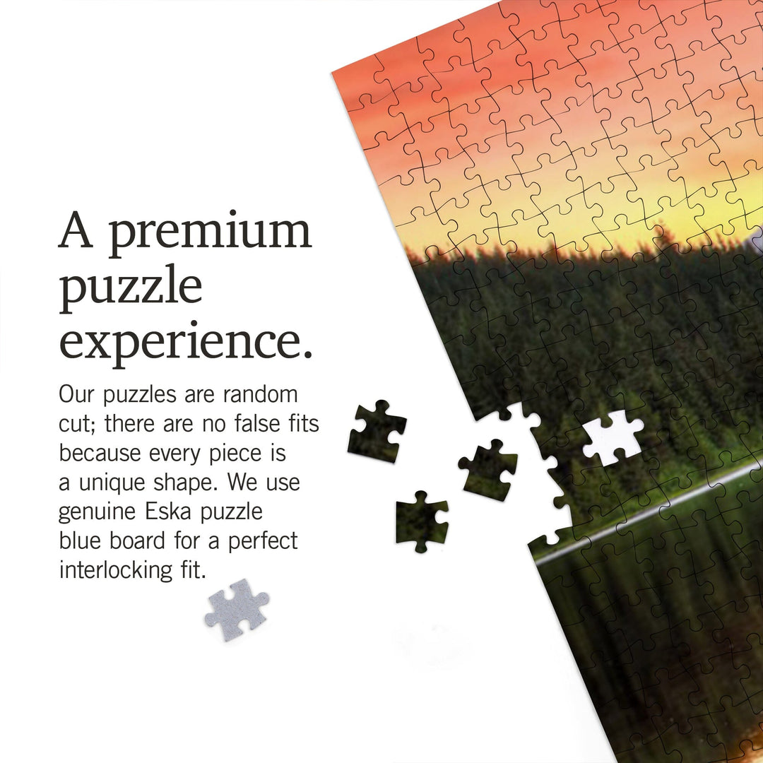 Oregon, Mt. Hood, Jigsaw Puzzle Puzzle Lantern Press 