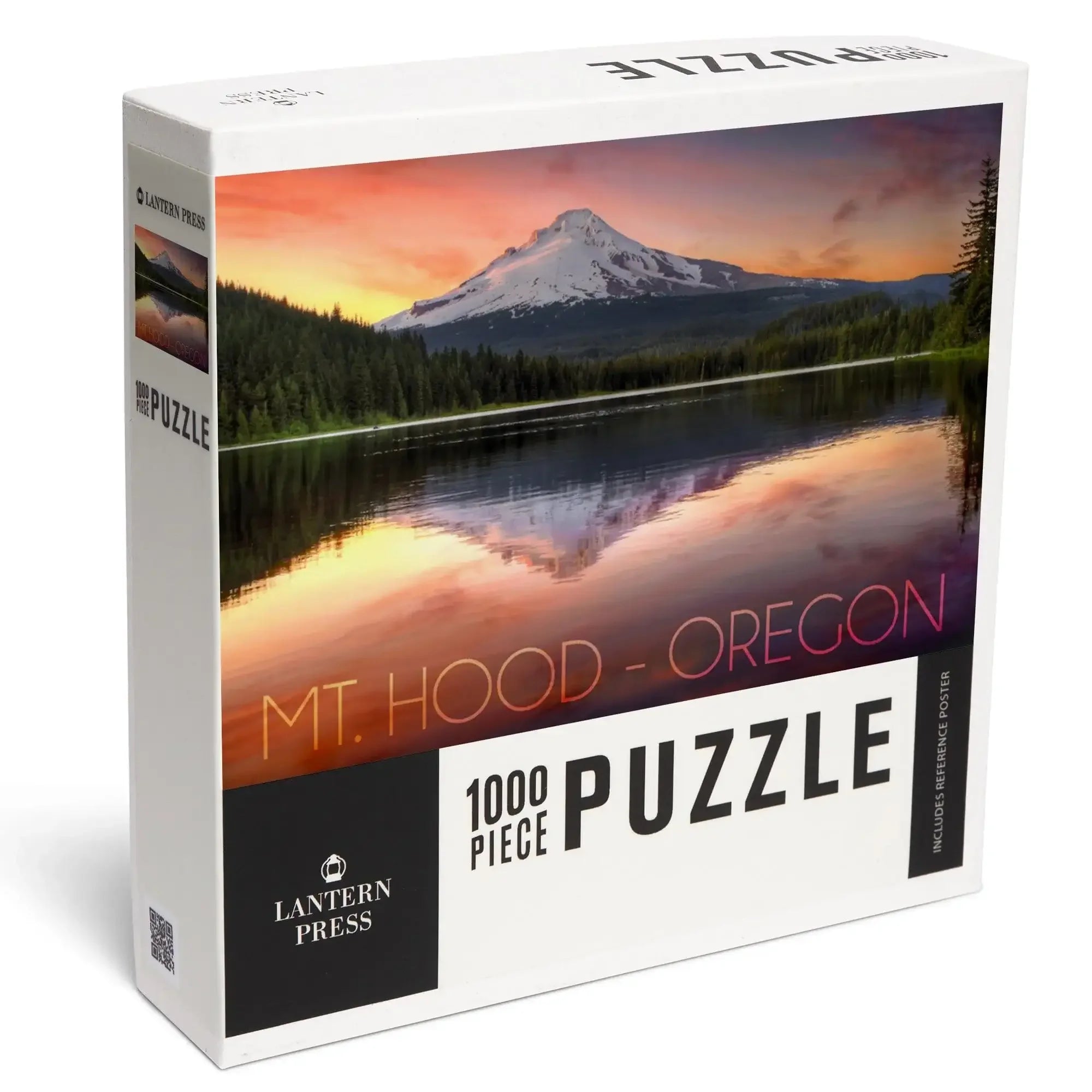 Oregon, Mt. Hood, 1000 piece jigsaw puzzle – Lantern Press
