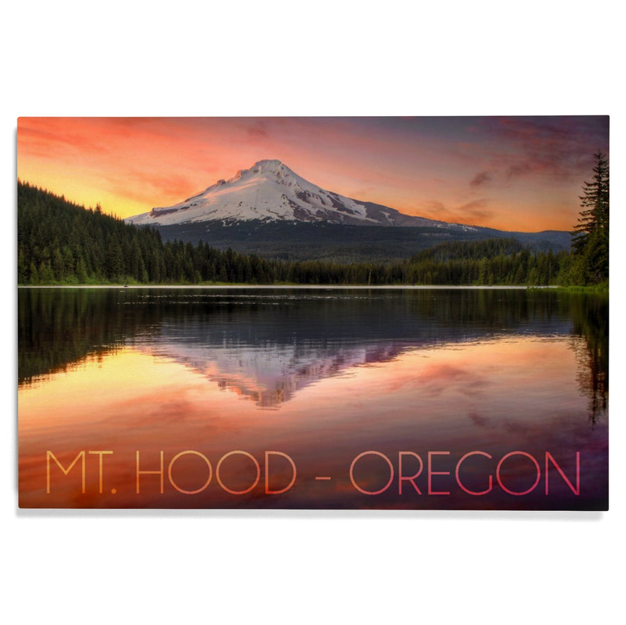 Oregon, Mt. Hood, Lantern Press Photography, Wood Signs and Postcards Wood Lantern Press 