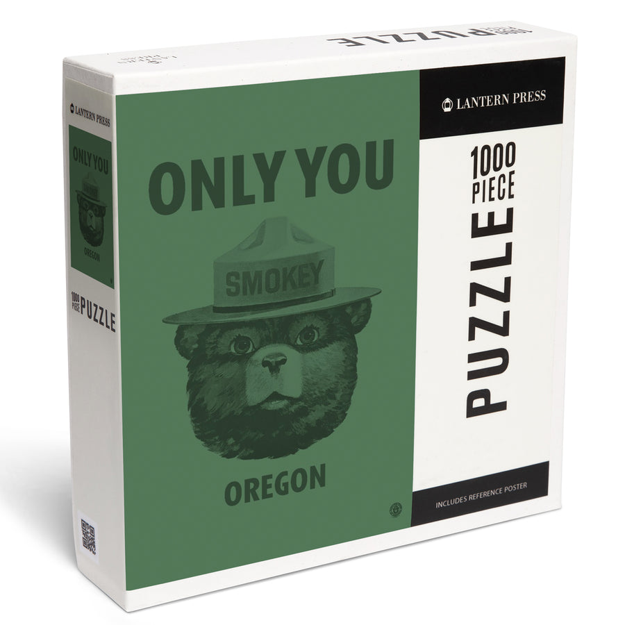 Oregon, Smokey Bear, Only You, Jigsaw Puzzle Puzzle Lantern Press 