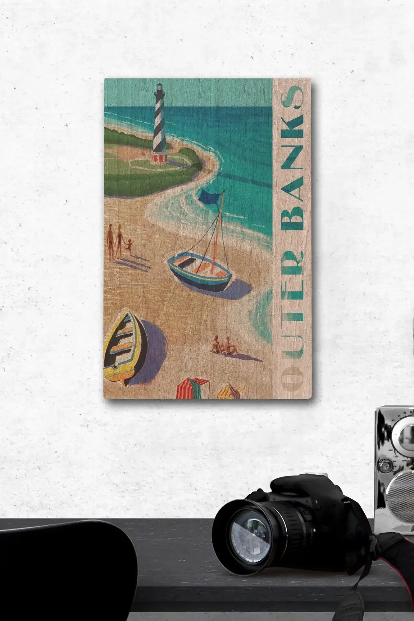 vintage beach photography prints