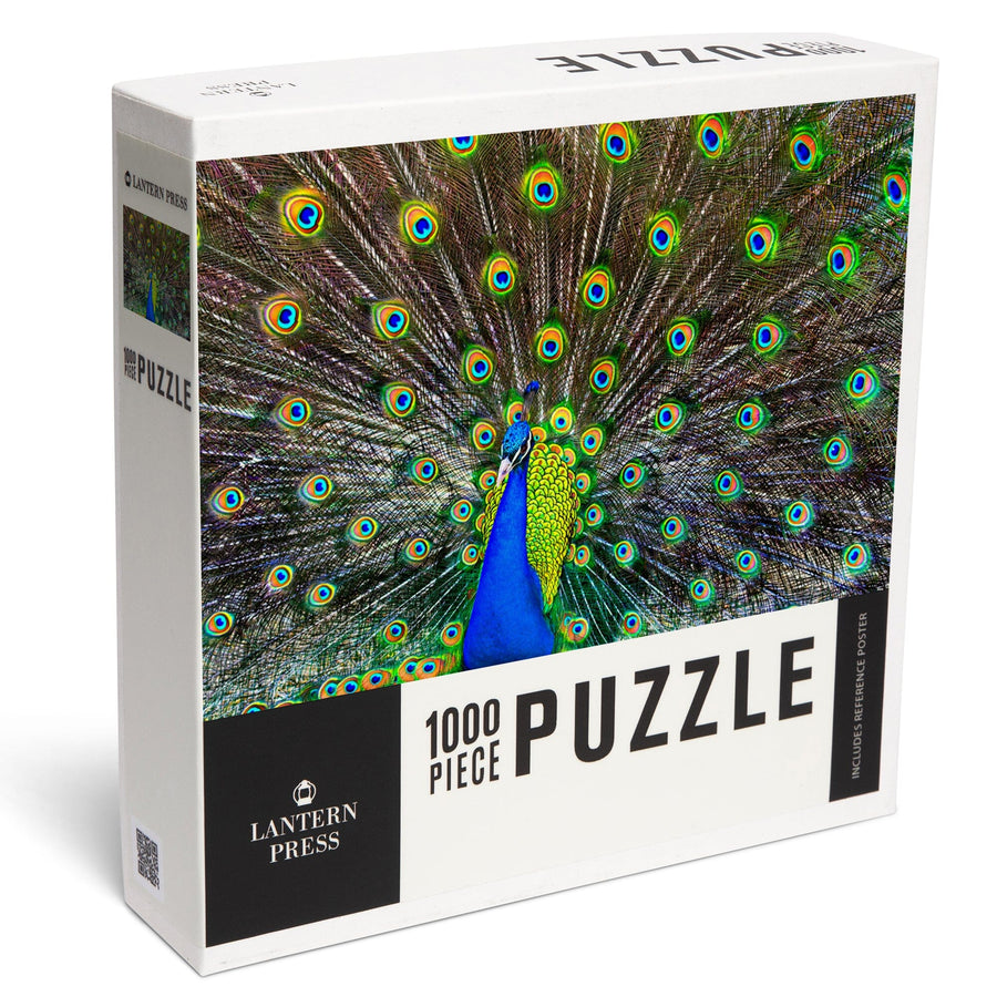 Peacock, Jigsaw Puzzle Puzzle Lantern Press 