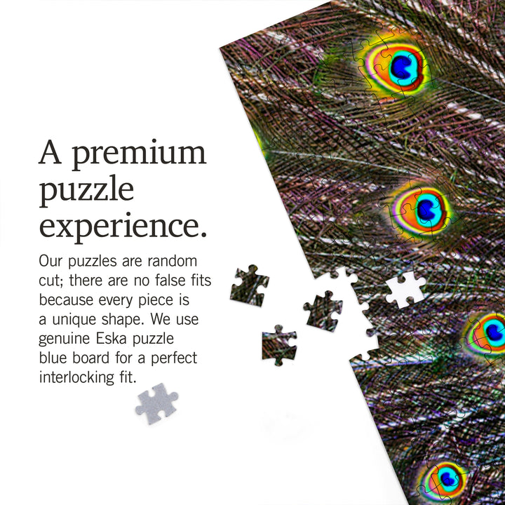 Peacock, Jigsaw Puzzle Puzzle Lantern Press 