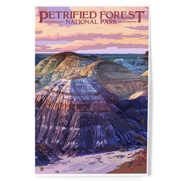 Petrified Forest National Park, Arizona, Chinle Formation, Art & Giclee Prints Art Lantern Press 