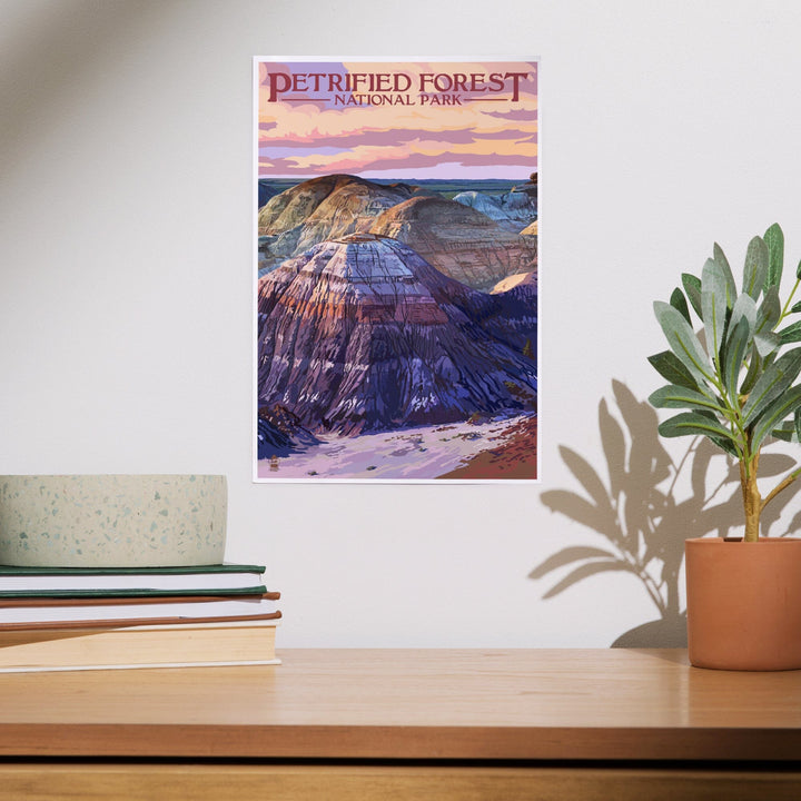 Petrified Forest National Park, Arizona, Chinle Formation, Art & Giclee Prints Art Lantern Press 