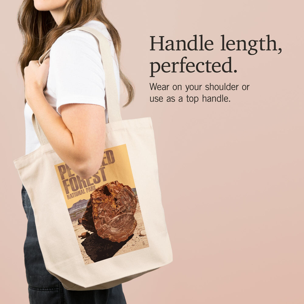 Petrified Forest National Park, Arizona, Petrified Wood Close Up, Tote Bag Totes Lantern Press 