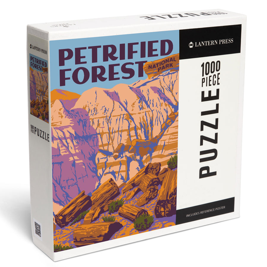Petrified Forest National Park, Explorer Series, Jigsaw Puzzle Puzzle Lantern Press 