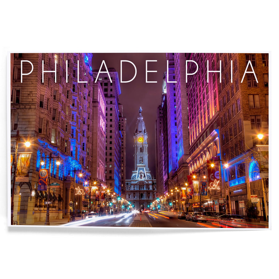 Philadelphia, Pennsylvania, City Hall, Art & Giclee Prints Art Lantern Press 