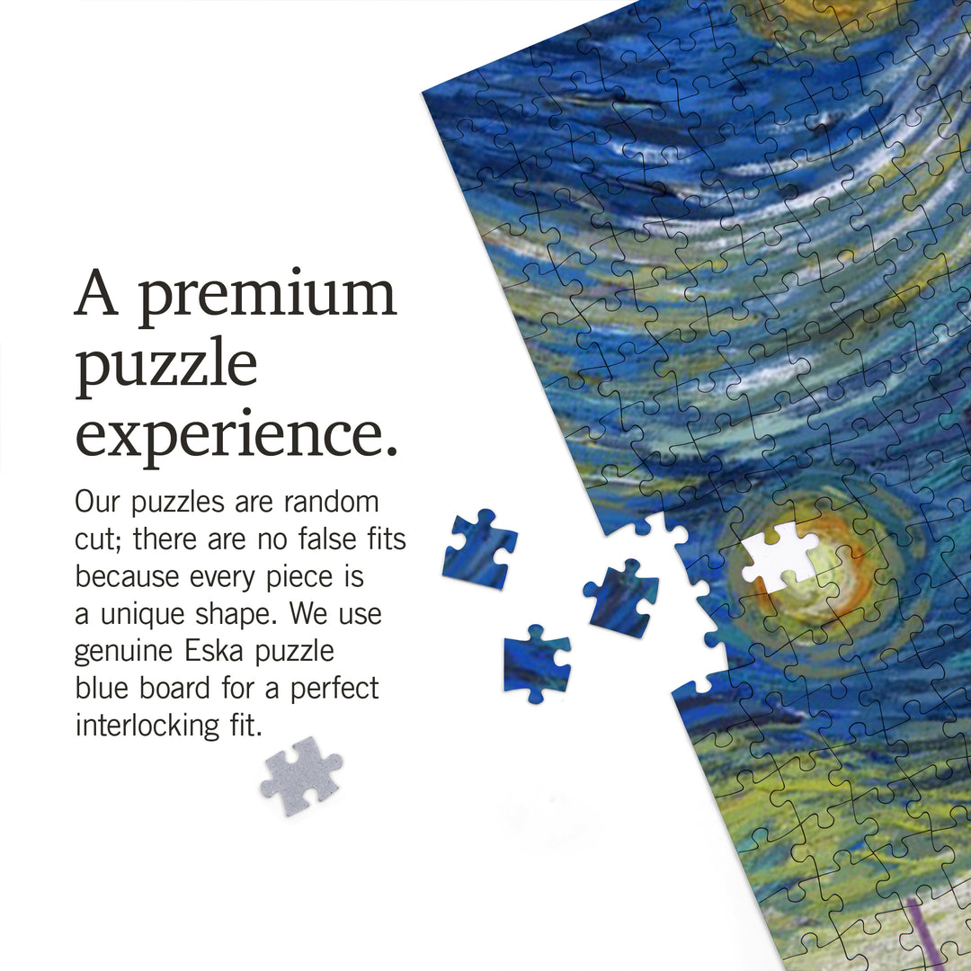 Philadelphia, Pennsylvania, Starry Night City Series, Jigsaw Puzzle Puzzle Lantern Press 