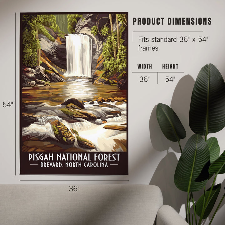 Pisgah National Forest, Brevard, North Carolina, Art & Giclee Prints Art Lantern Press 