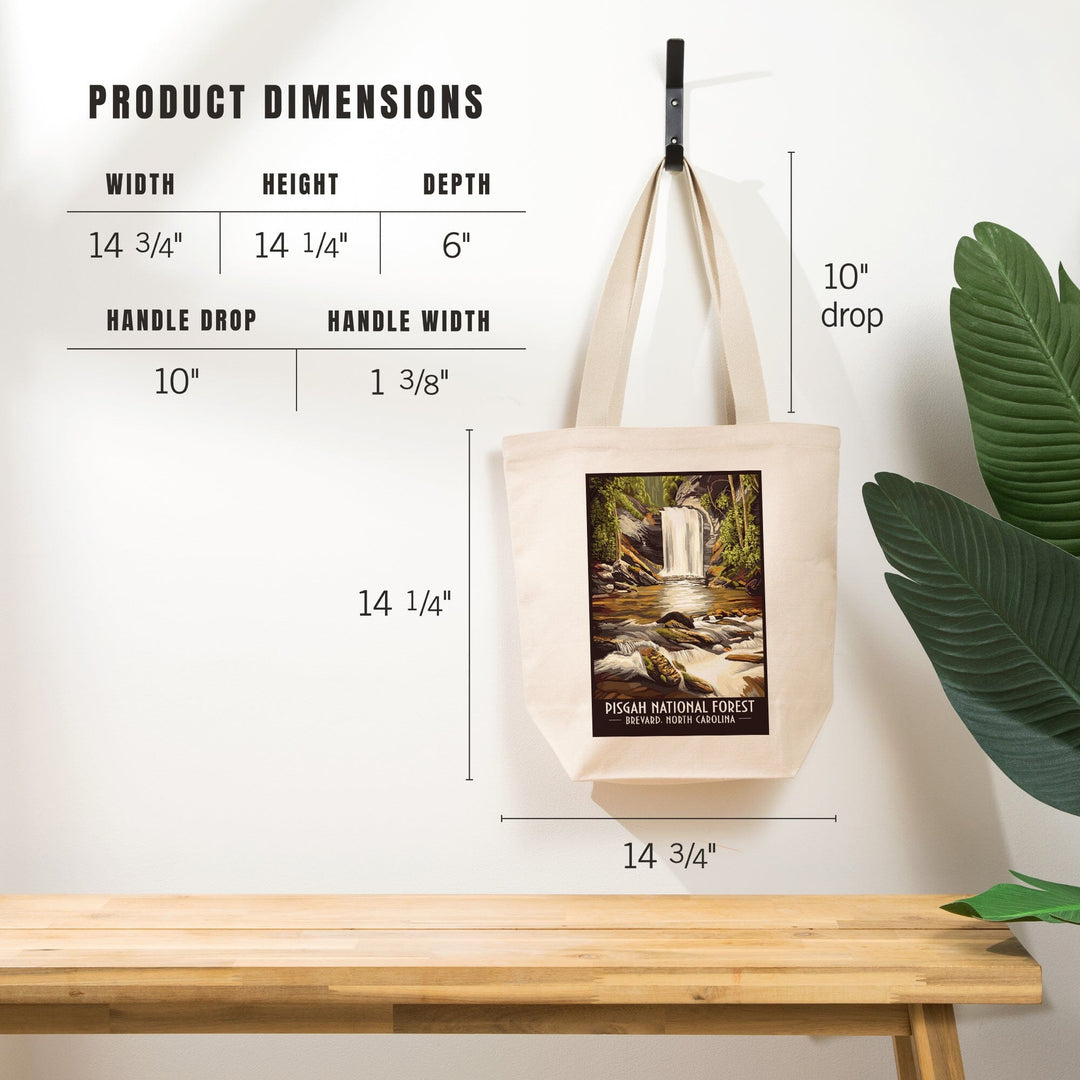 Pisgah National Forest, Brevard, North Carolina, Tote Bag Totes Lantern Press 