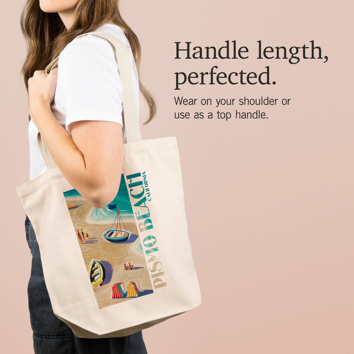 Pismo Beach, California, Beach Scene, Tote Bag Totes Lantern Press 