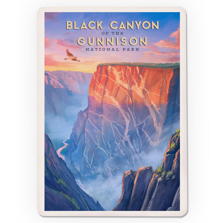 Playing Cards, Black Canyon of the Gunnison National Park, Oil Painting, 52 Card Deck with Jokers in Box, Unique Art Cards Lantern Press 