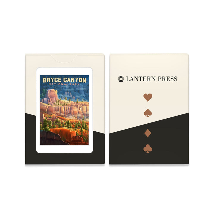Playing Cards, Bryce Canyon National Park, Utah, Oil Painting, 52 Card Deck with Jokers in Box, Unique Art Cards Lantern Press 