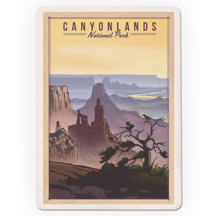 Playing Cards, Canyonlands National Park, Utah, Lithograph National Park Series, 52 Card Deck with Jokers in Box, Unique Art Cards Lantern Press 