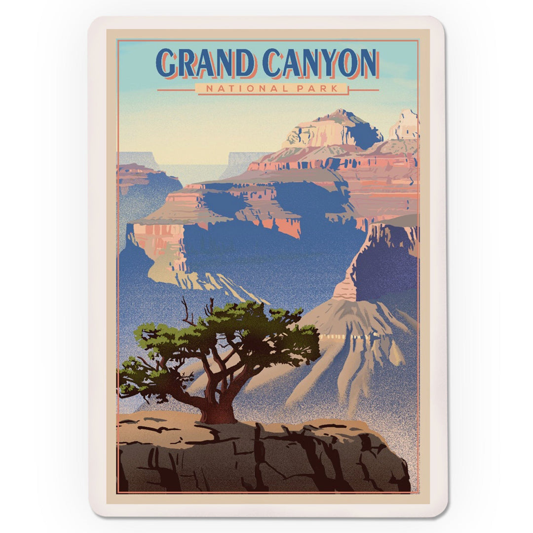 Playing Cards, Grand Canyon National Park, Lithograph, 52 Card Deck with Jokers in Box, Unique Art Cards Lantern Press 
